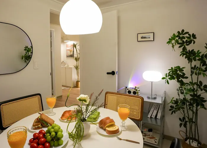 강동역 9분,카페 콘셉트의 감성 2룸 2bed, 2room Willa Seul